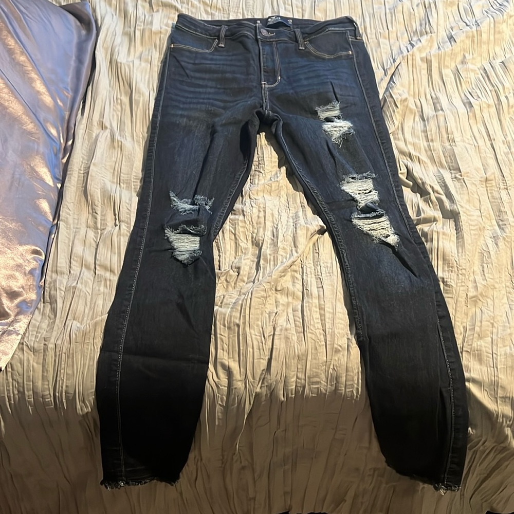 Dark Wash High Rise Jeggings